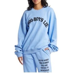 Boys Lie 1-800 Crew Neck Sweater